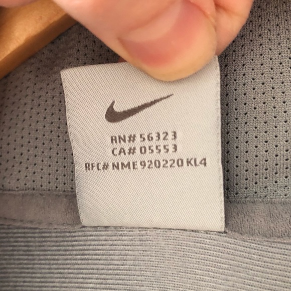 Vintage Y2K Nike centre swoosh hoodie center Hoops sweater sweatshirt - Picture 6 of 16